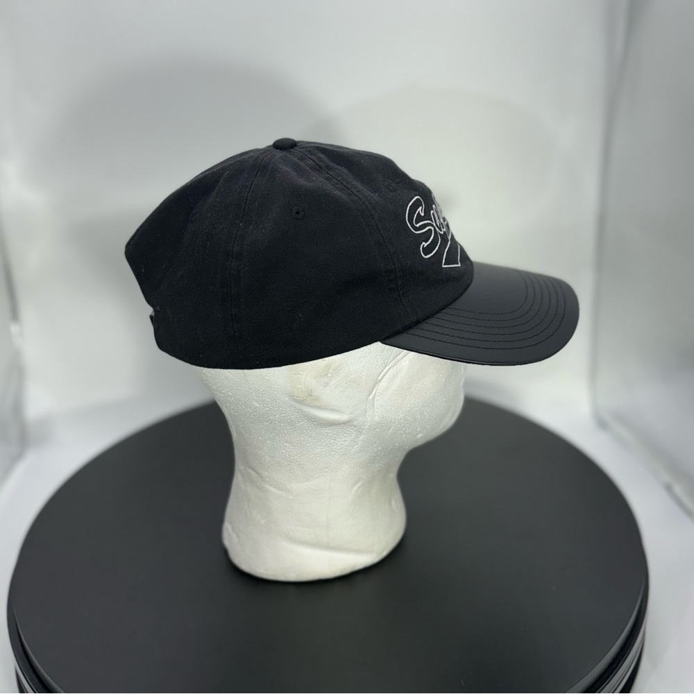 Supreme Hat Leather Visor View 3